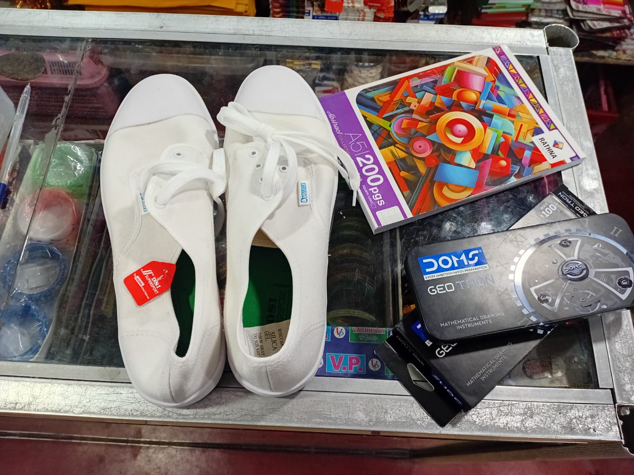 School shoes and stationery kits prepared